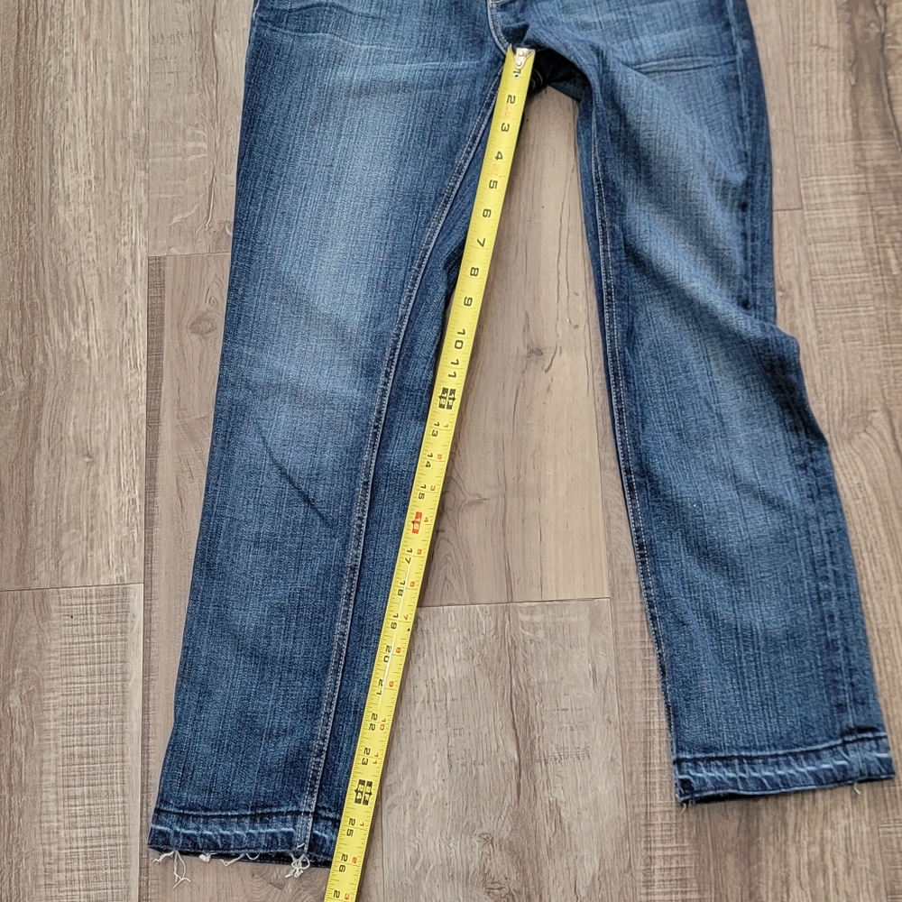 Current Elliott Cropped Straight Court Coupe Droite Jeans - Picture 6 of 14